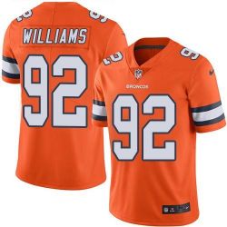 Cheap Sylvester Williams Broncos Jersey From China Color Rush Legend #92
