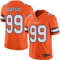 Cheap Adam Gotsis Broncos Jersey From China Color Rush Legend #99