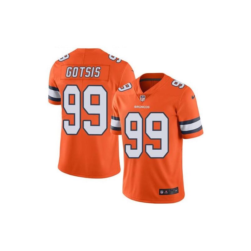 Cheap Adam Gotsis Broncos Jersey From China Color Rush Legend #99