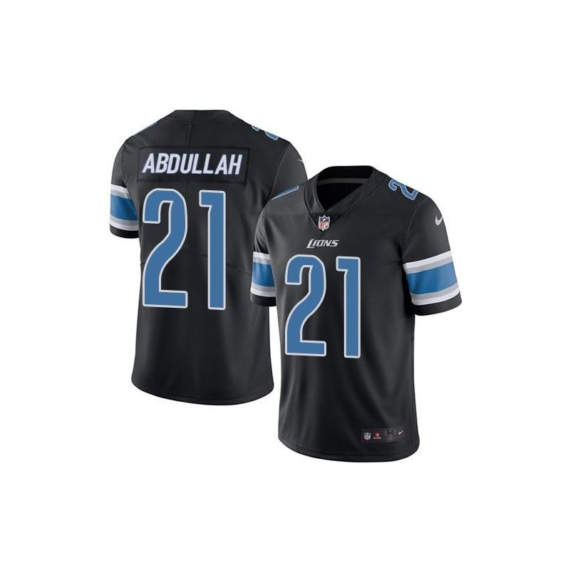Cheap Ameer Abdullah Lions Jersey From China Color Rush Legend #21 Cheap Ameer Abdullah Lions Jersey From China Color Rush Legend #21