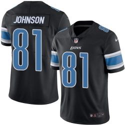 Cheap Calvin Johnson Lions Jersey From China Color Rush Legend #81