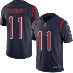 Cheap Jaelen Strong Texans Jersey From China Color Rush Legend #11
