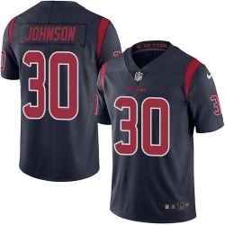 Cheap Kevin Johnson Texans Jersey From China Color Rush Legend #30