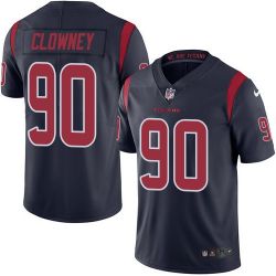 Cheap Jadeveon Clowney Texans Jersey From China Color Rush Legend #90