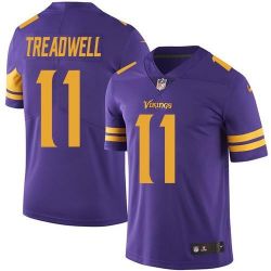 Cheap Laquon Treadwell Vikings Jersey From China Color Rush Legend #11