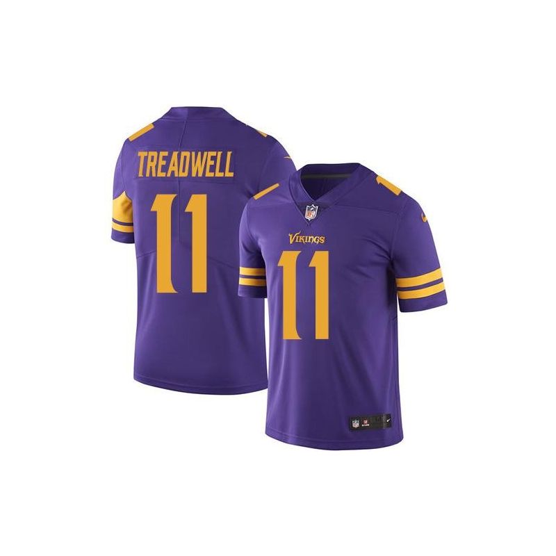Cheap Laquon Treadwell Vikings Jersey From China Color Rush Legend #11