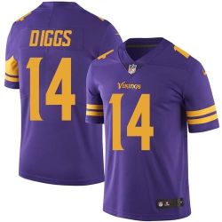 Cheap Stefon Diggs Vikings Jersey From China Color Rush Legend #14