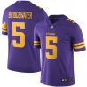 Cheap Teddy Bridgewater Vikings Jersey From China Color Rush Legend #5