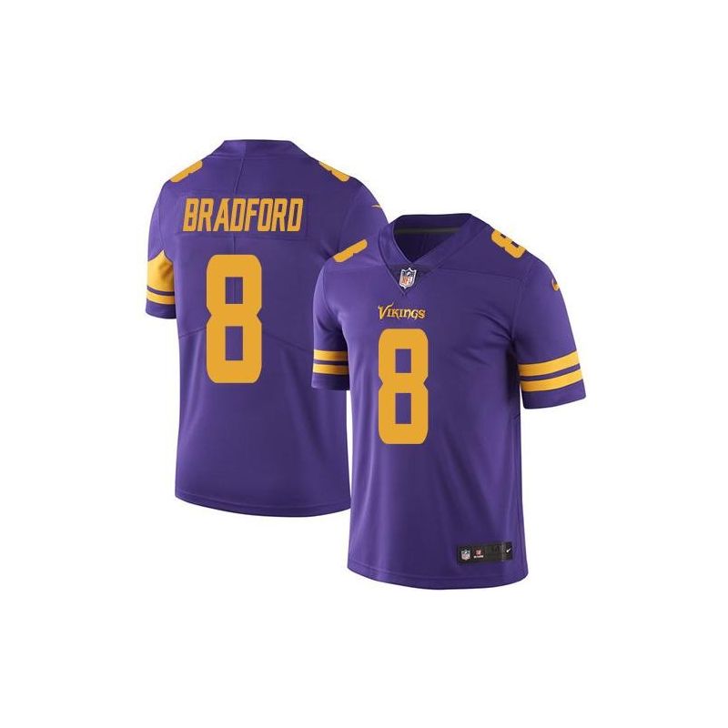 Cheap Sam Bradford Vikings Jersey From China Color Rush Legend #8 Cheap Sam Bradford Vikings Jersey From China Color Rush Legend #8
