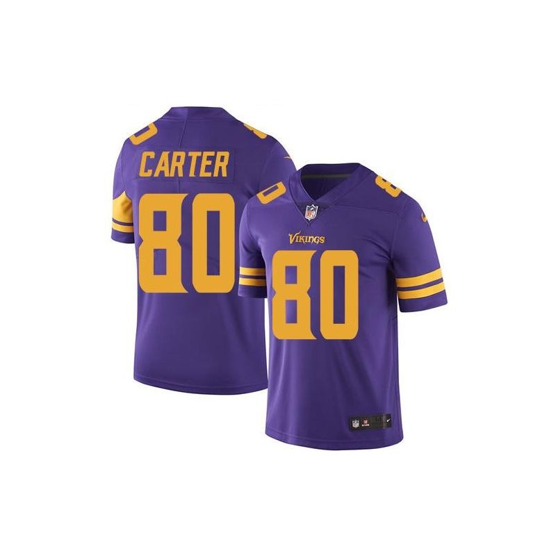 Cheap Cris Carter Vikings Jersey From China Color Rush Legend #80 Cheap Cris Carter Vikings Jersey From China Color Rush Legend #80