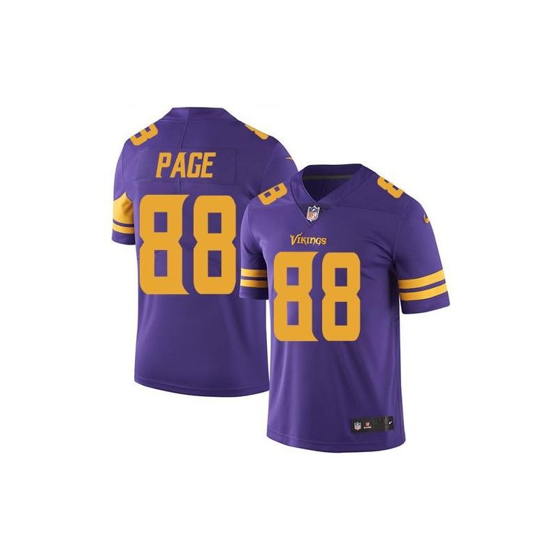 Cheap Alan Page Vikings Jersey From China Color Rush Legend #88
