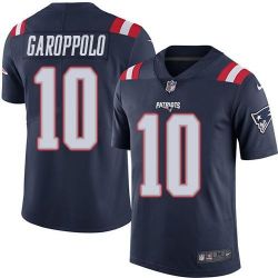 Cheap Jimmy Garoppolo Patriots Jersey From China Color Rush Legend #10