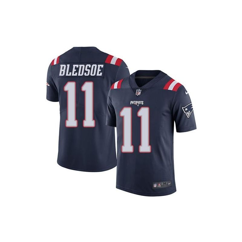 Cheap Drew Bledsoe Patriots Jersey From China Color Rush Legend #11 Cheap Drew Bledsoe Patriots Jersey From China Color Rush Legend #11