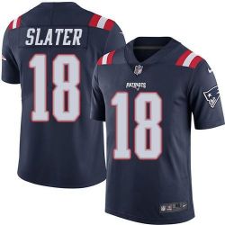 Cheap Matt Slater Patriots Jersey From China Color Rush Legend #18