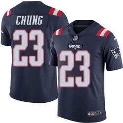 Cheap Patrick Chung Patriots Jersey From China Color Rush Legend #23