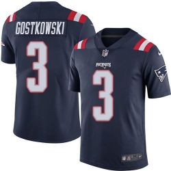 Cheap Stephen Gostkowski Patriots Jersey From China Color Rush Legend #3