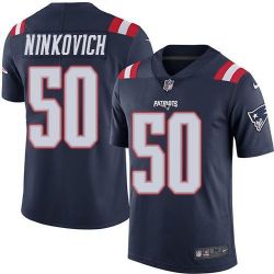 Cheap Rob Ninkovich Patriots Jersey From China Color Rush Legend #50