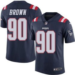 Cheap Malcom Brown Patriots Jersey From China Color Rush Legend #90