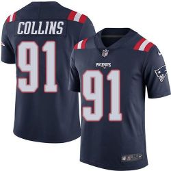 Cheap Jamie Collins Patriots Jersey From China Color Rush Legend #91