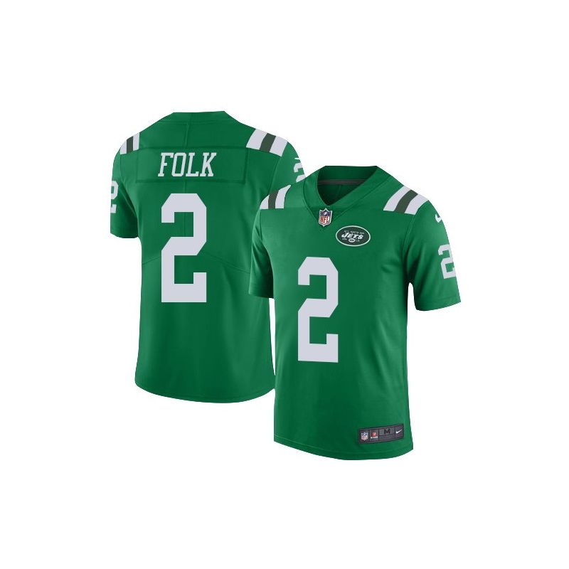 Cheap Nick Folk Jets Jersey From China Color Rush Legend #2