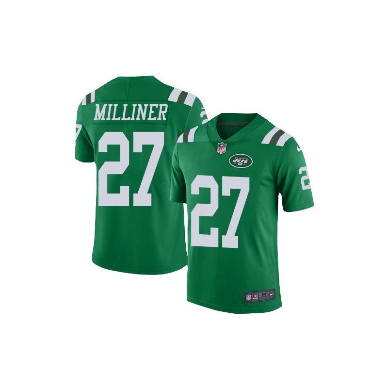 Cheap Dee Milliner Jets Jersey From China Color Rush Legend #27