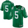 Cheap Christian Hackenberg Jets Jersey From China Color Rush Legend #5