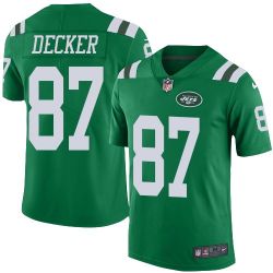 Cheap Eric Decker Jets Jersey From China Color Rush Legend #87