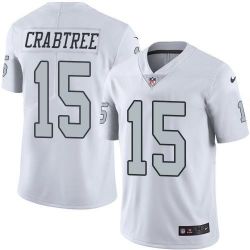 Cheap Michael Crabtree Raiders Jersey From China Color Rush Legend #15