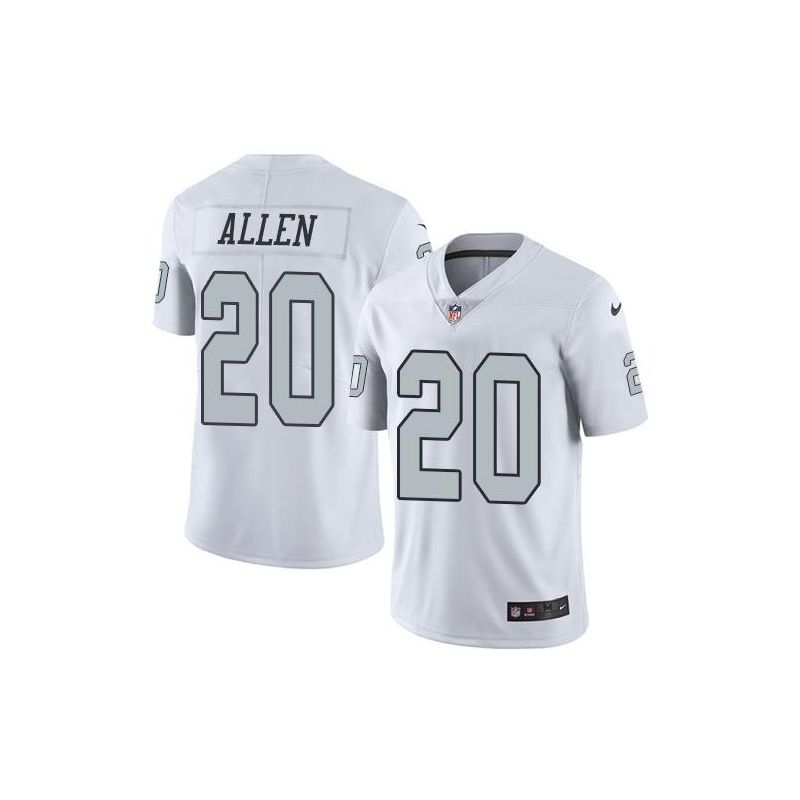 Cheap Nate Allen Raiders Jersey From China Color Rush Legend #20 Cheap Nate Allen Raiders Jersey From China Color Rush Legend #20