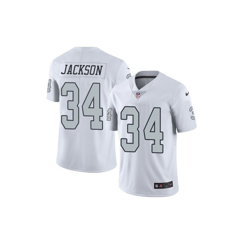 Cheap Bo Jackson Raiders Jersey From China Color Rush Legend #34