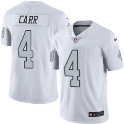 Cheap Derek Carr Raiders Jersey From China Color Rush Legend #4