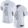 Cheap Derek Carr Raiders Jersey From China Color Rush Legend #4