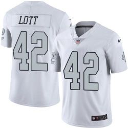 Cheap Ronnie Lott Raiders Jersey From China Color Rush Legend #42