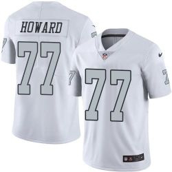 Cheap Austin Howard Raiders Jersey From China Color Rush Legend #77