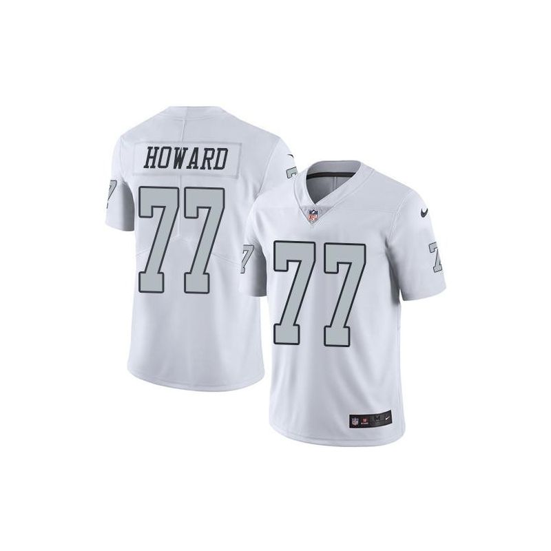Cheap Austin Howard Raiders Jersey From China Color Rush Legend #77