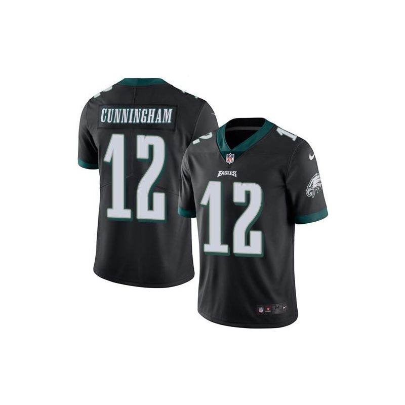 Cheap Randall Cunningham Eagles Jersey From China Color Rush Legend #12