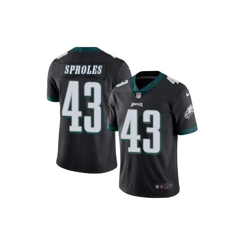 Cheap Darren Sproles Eagles Jersey From China Color Rush Legend #43