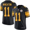 Cheap Markus Wheaton Steelers Jersey From China Color Rush Legend #11