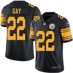 Cheap William Gay Steelers Jersey From China Color Rush Legend #22