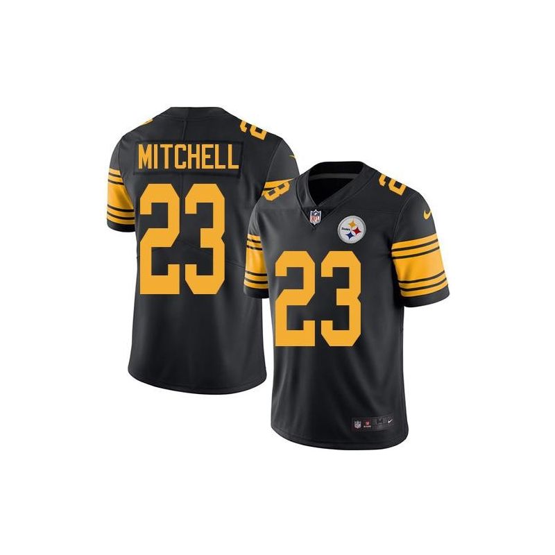 Cheap Mike Mitchell Steelers Jersey From China Color Rush Legend #23