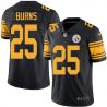 Cheap Artie Burns Steelers Jersey From China Color Rush Legend #25
