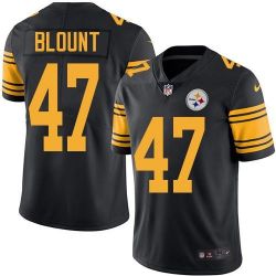 Cheap Mel Blount Steelers Jersey From China Color Rush Legend #47