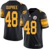 Cheap Bud Dupree Steelers Jersey From China Color Rush Legend #48