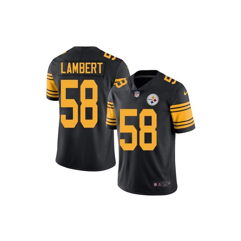 Cheap Jack Lambert Steelers Jersey From China Color Rush Legend #58