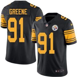 Cheap Kevin Greene Steelers Jersey From China Color Rush Legend #91