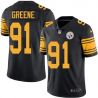 Cheap Kevin Greene Steelers Jersey From China Color Rush Legend #91