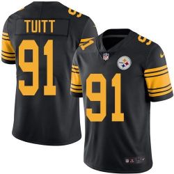 Cheap Stephon Tuitt Steelers Jersey From China Color Rush Legend #91