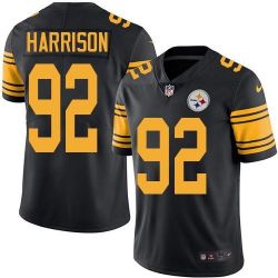Cheap James Harrison Steelers Jersey From China Color Rush Legend #92