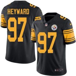 Cheap Cameron Heyward Steelers Jersey From China Color Rush Legend #97