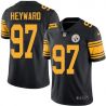Cheap Cameron Heyward Steelers Jersey From China Color Rush Legend #97